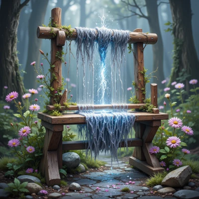 Moonlit Petal Weaver