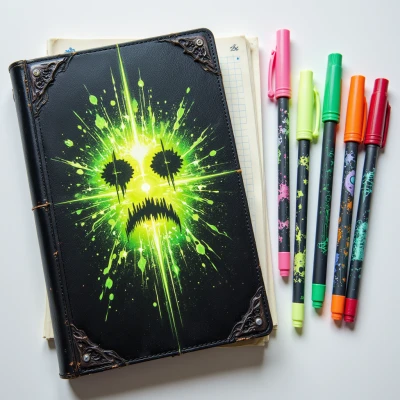 Neon Dreamscape Journal