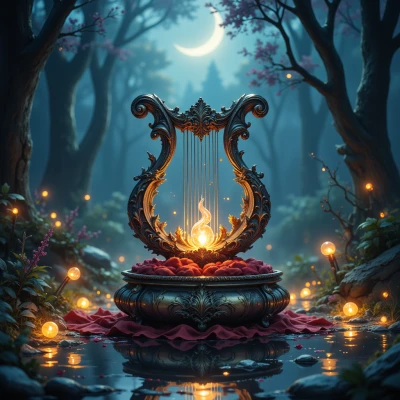 Moonlit Lyre