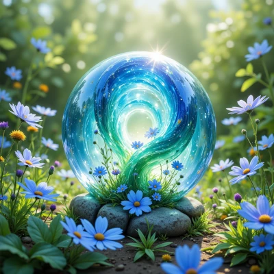 Mindful Meadow Sphere