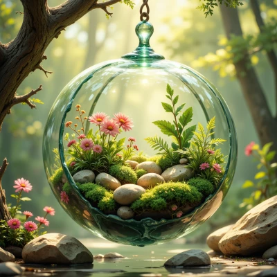 Blooming Terrarium