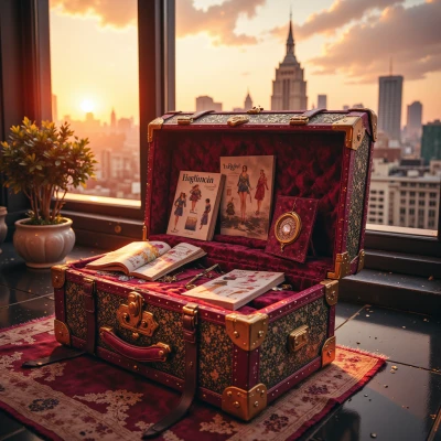 Trendy Traveling Trunk