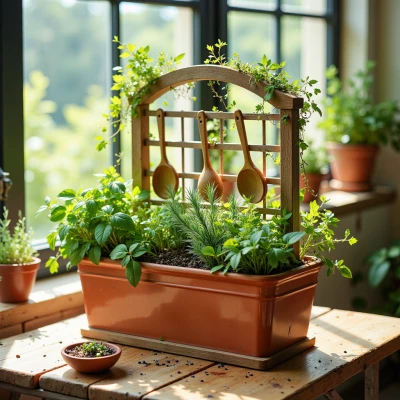 Flavorful Garden Planter
