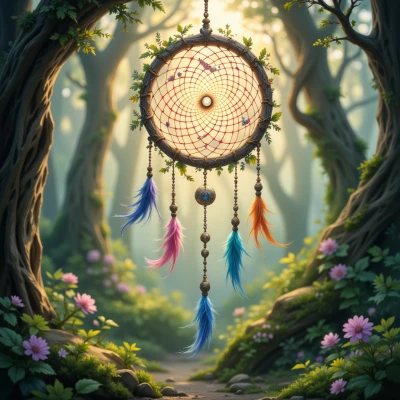 Moonlit Dreamcatcher