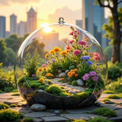 Blooming Terrarium