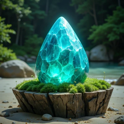 Luminous Reef Stone