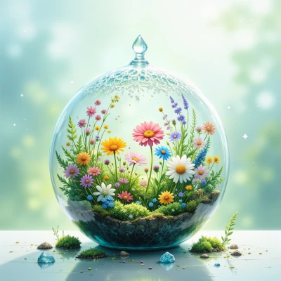 Blooming Terrarium