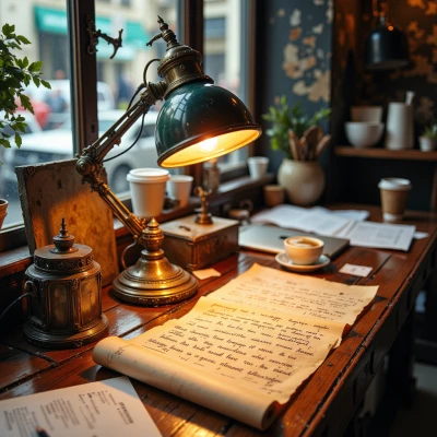 Sarcastic Script Scroll