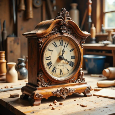 Wooden Timekeeper
