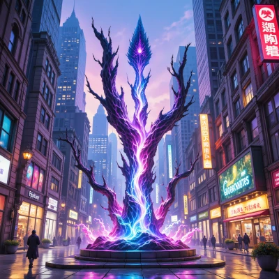 Streetlight Sculpture