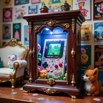 Glinting Game Console