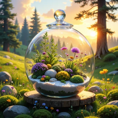 Botanical Bloom Terrarium