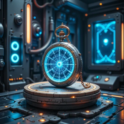 Quantum Leap Pocket Watch