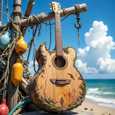 Driftwood Guitar