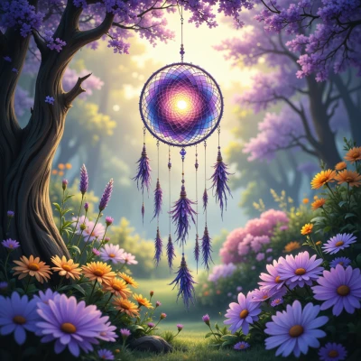 Lavender Dreamcatcher