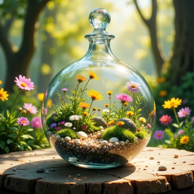 Berry Blossom Terrarium