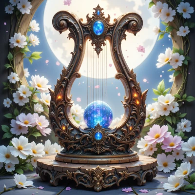 Moonlit Lyre