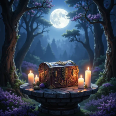 Luminous Rosewood Box