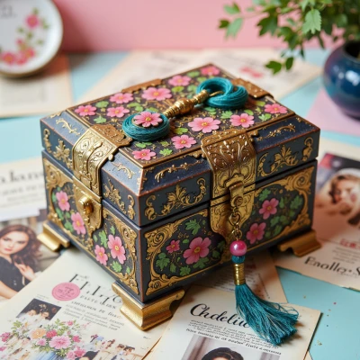 Retro Revival Jewelry Box