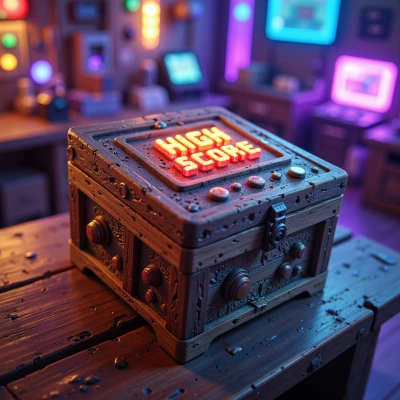 Pixelated Puzzle Box