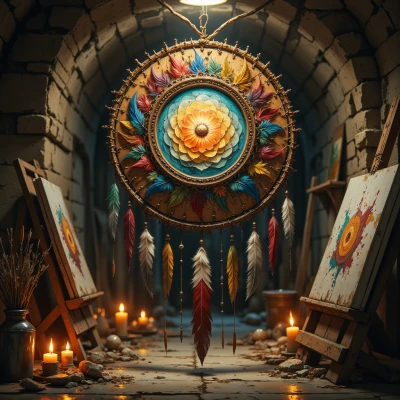 Turpentine Dreamcatcher