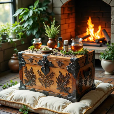 Cozy Herbal Apothecary Box
