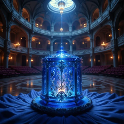 Midnight Mirage Music Box