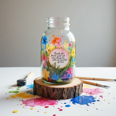 Artistic Muse Jar