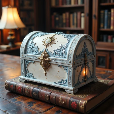 Moonlit Journal Box