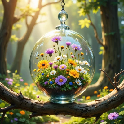 Wildflower Terrarium