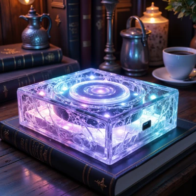 Glowstick Jewelry Box