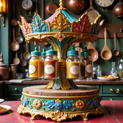 Saffron Spice Carousel