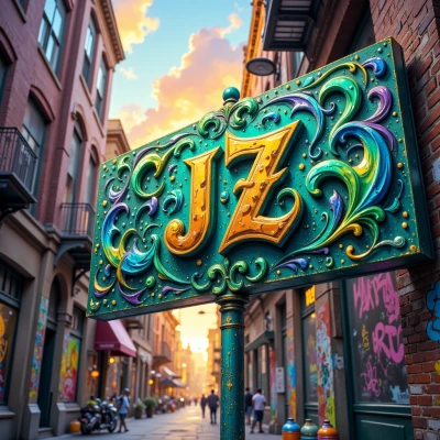Vibrant Street Sign