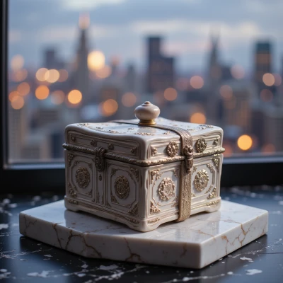 Ceramic Time Capsule Box