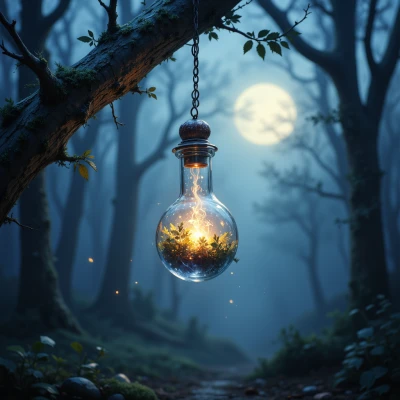 Moonlit Whispering Vial