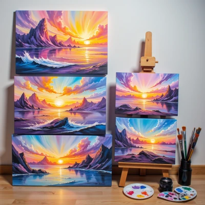 Sunset Canvas Collection