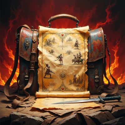 Warrior's Fury Scroll