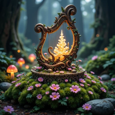 Moonwhisper Lyre