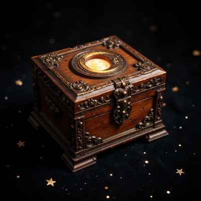 Moonlit Quill Box