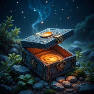 Moonlit Puzzle Box