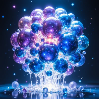 Luminous Quantum Sculpture