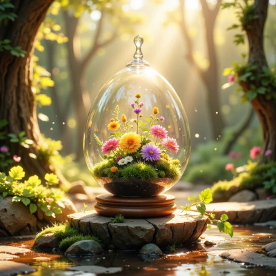 Blooming Terrarium