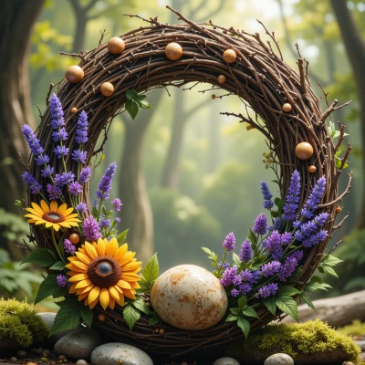 Earthenwood Wreath