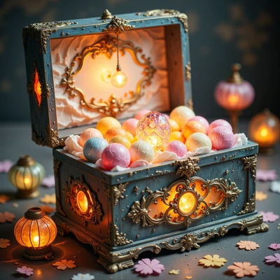 Luminous Love Letter Box