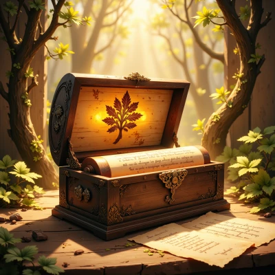 Whispering Oak Scroll