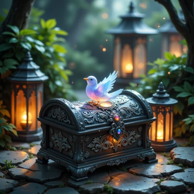 Luminous Lark Songbox