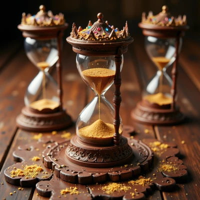 Golden Ambrosia Hourglass