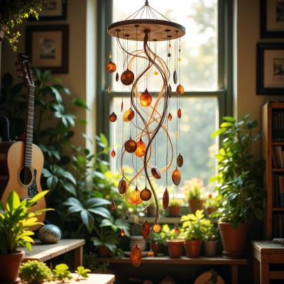 Guitar String Wind Chimes