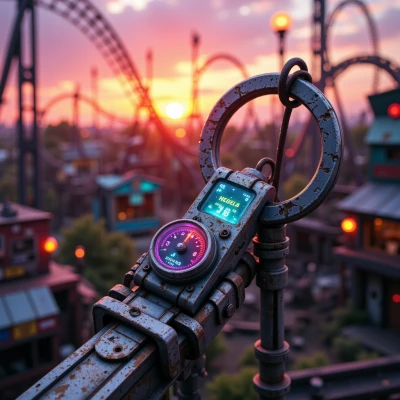 Turbo Charger Keychain