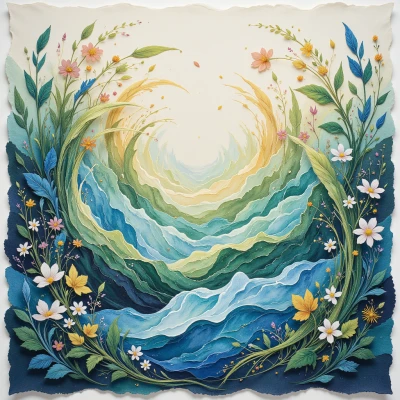 Whispering Windswept Woven